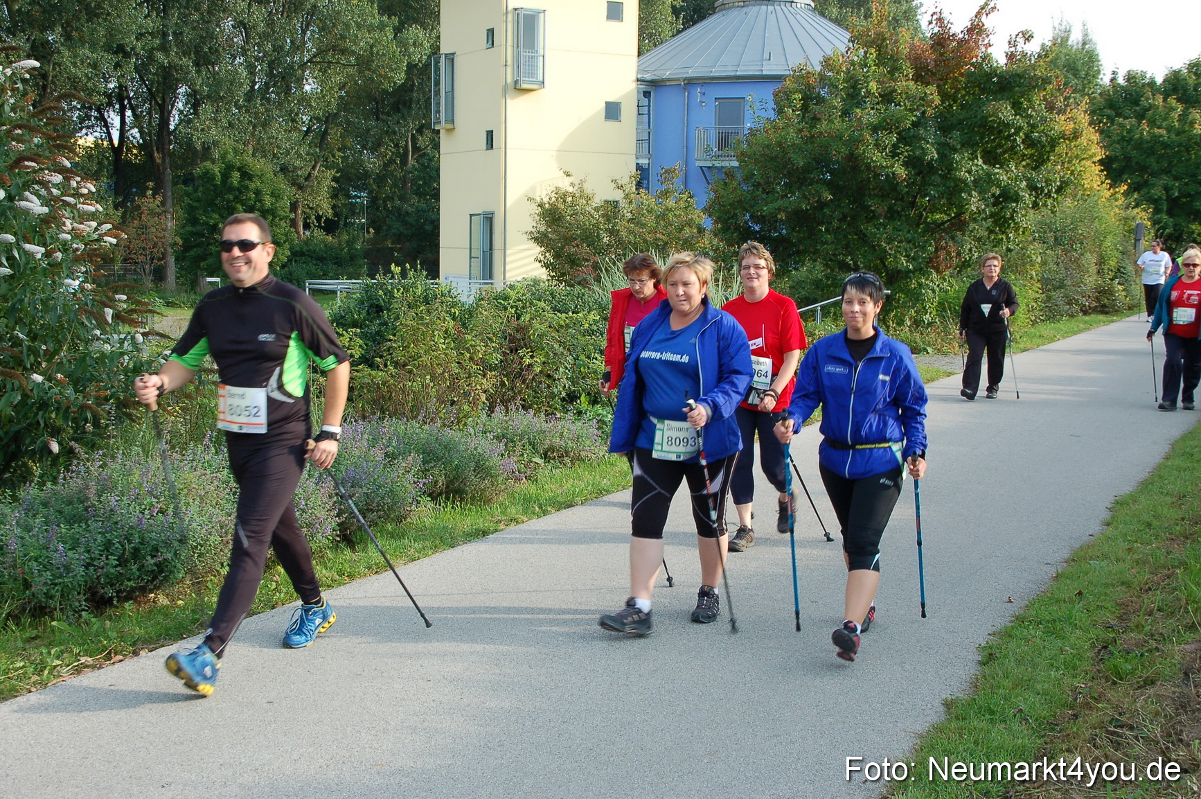 Nordic Walking Stadtlauf Neumarkt 180910 0066